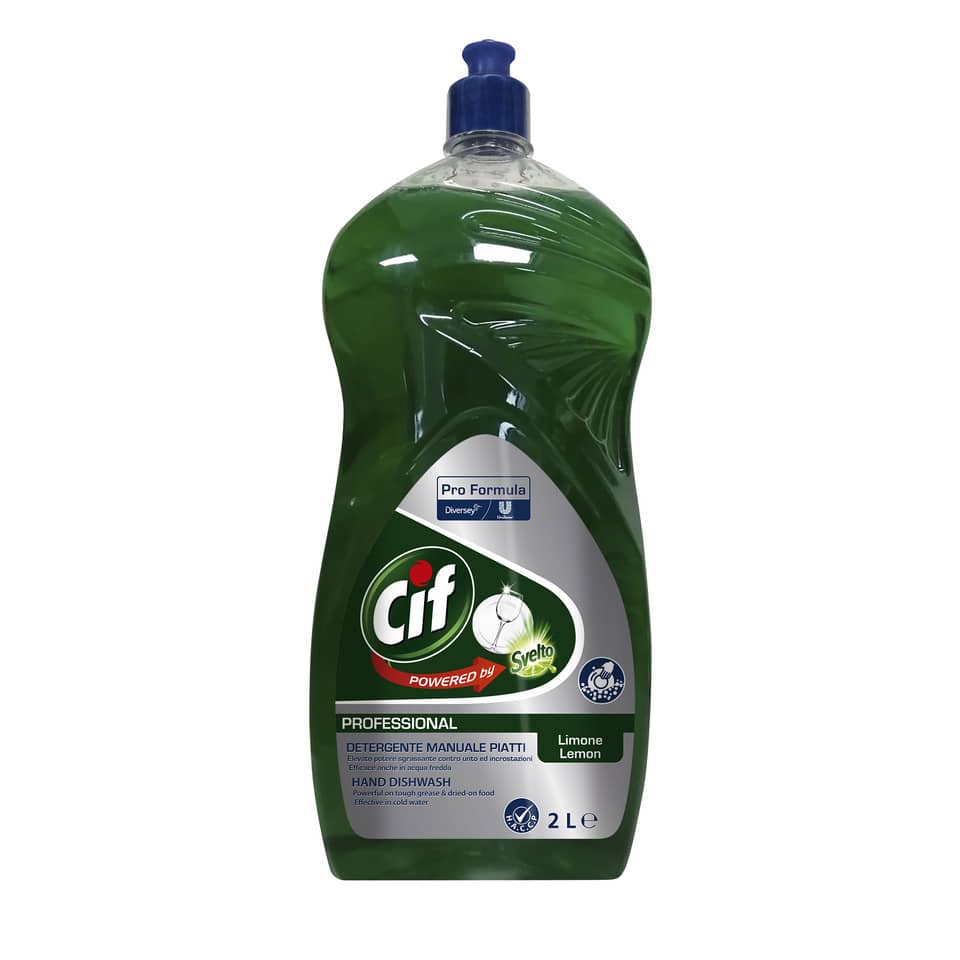 Detergente per stoviglie Cif Professional limone - 2 L