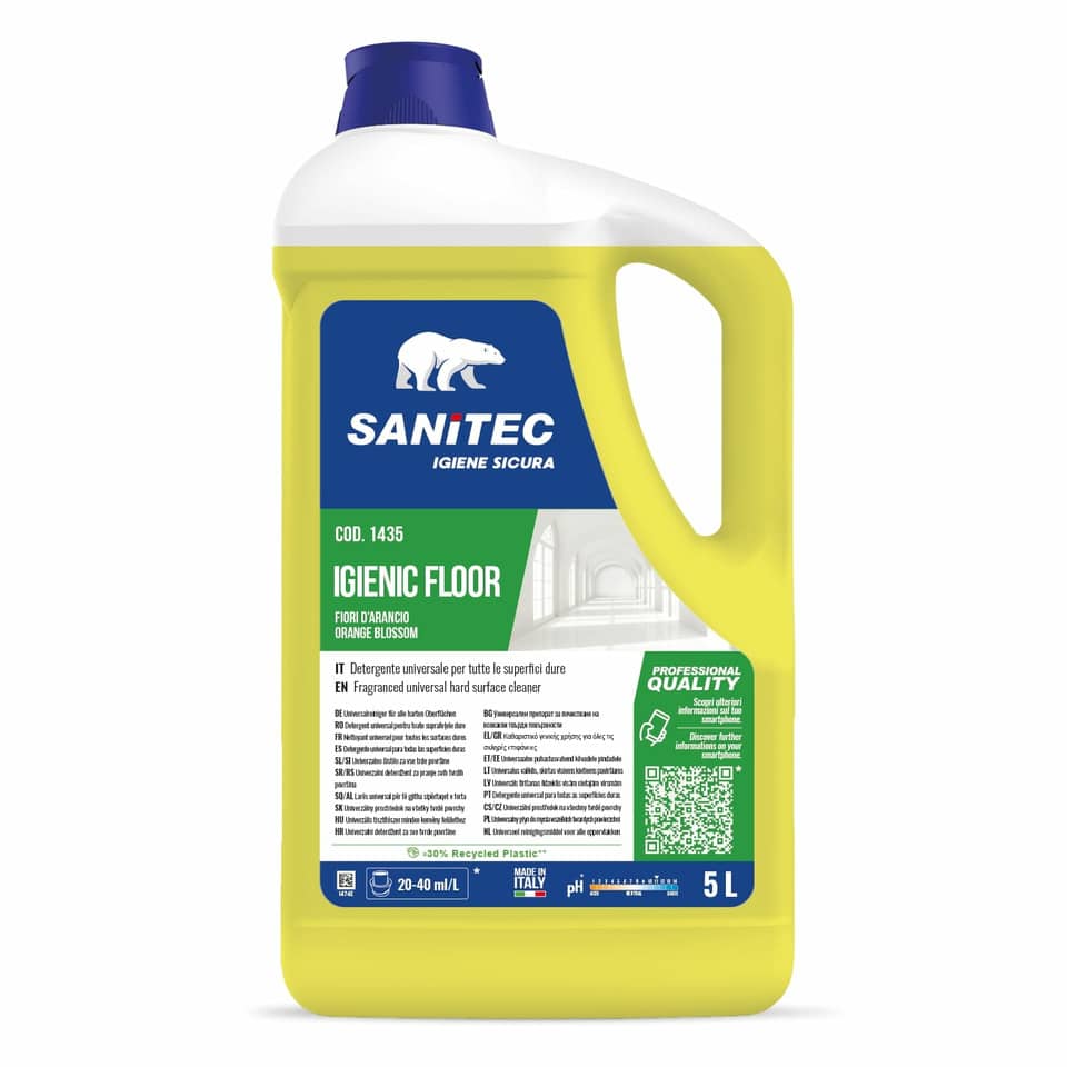 Detergente concentrato per pavimenti Sanitec Igenic Floor 5 Kg