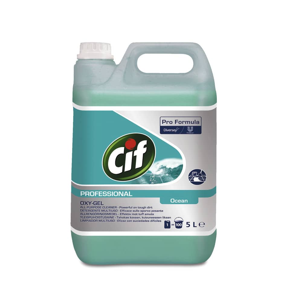 Gel detergente multisuperficie Cif Ocean - 5 L