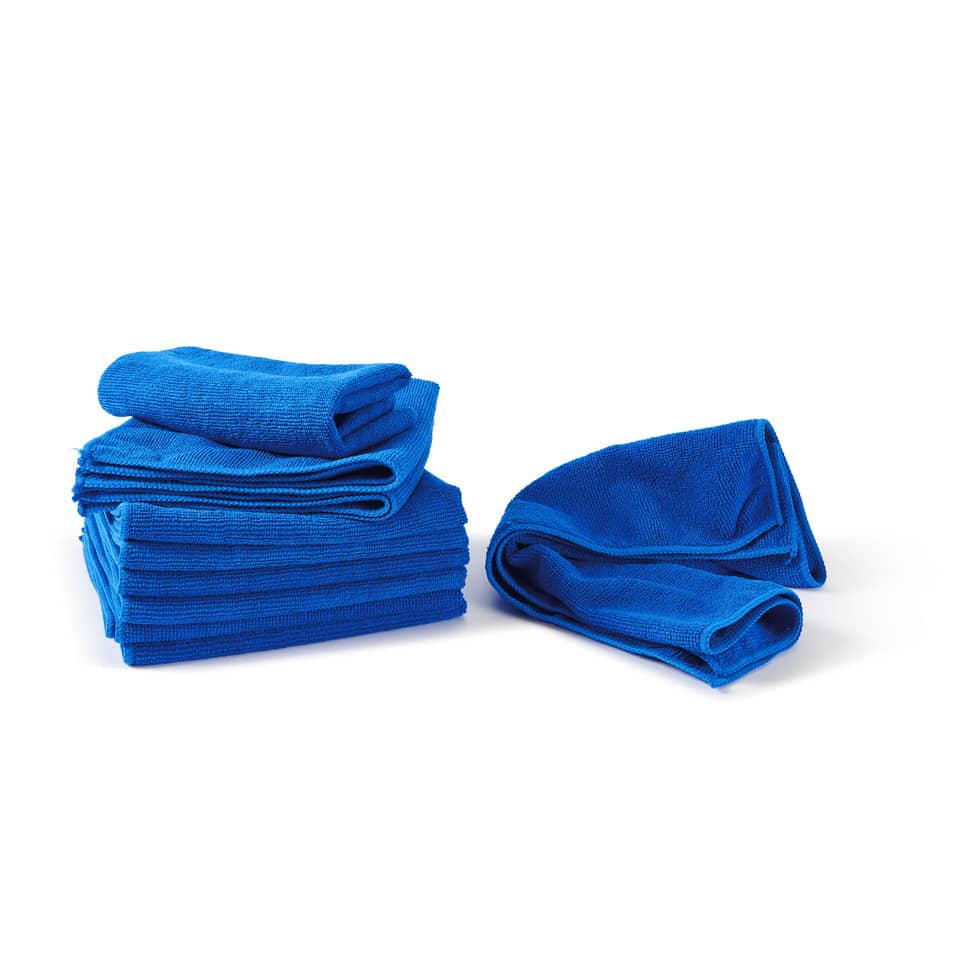Panno microfibra Perfetto factory Ultrega blu conf. 10 pz.