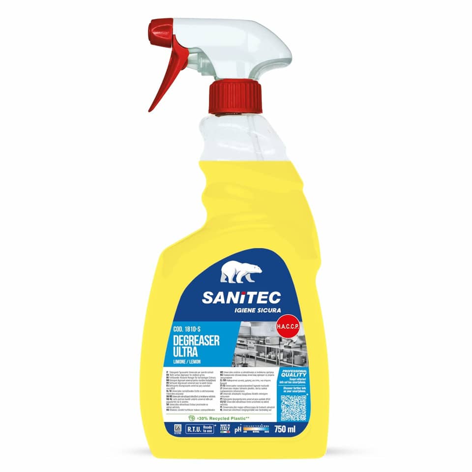 Sgrassatore concentrato multisuperficie Sanitec Degreaser Ultra