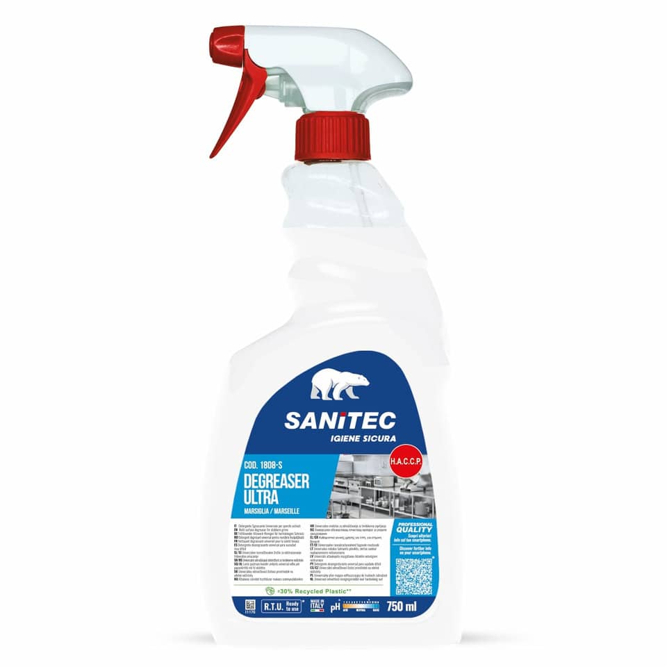 Sgrassatore concentrato multisuperficie Sanitec Degreaser Ultra