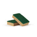 Spugna con abrasivo Perfetto factory Pro 800 spugna tabacco / abrasivo verde conf. 10 pz.
