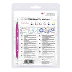 Tombow TwinTone – Set da 12 Colori Brillanti - Office Line