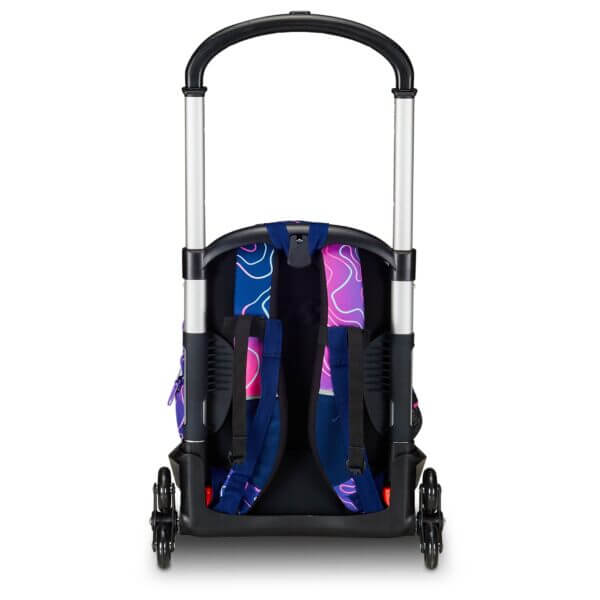 Zaino Trolley Flex 3 Ruote Mapset Girl – Zaino Scuola