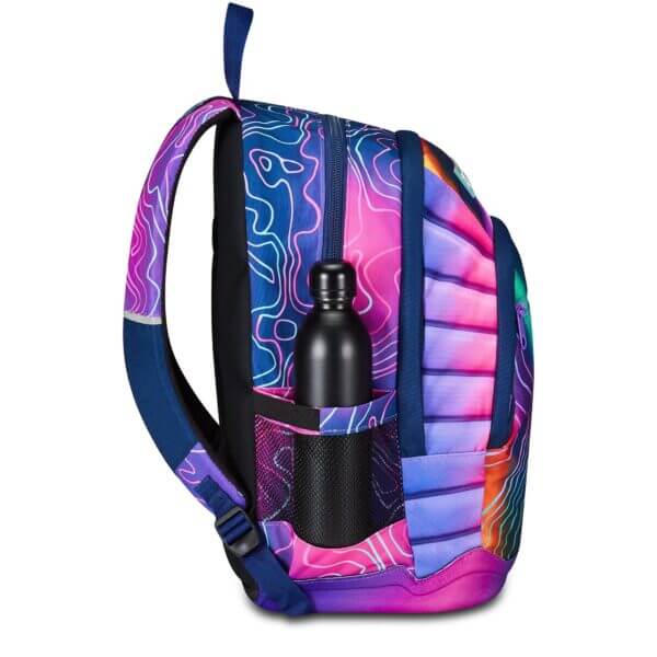 Zaino Trolley Flex 3 Ruote Mapset Girl – Zaino Scuola
