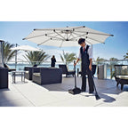 Paletta per la polvere Executive Series ™ Lobby Pro® con manico lungo Rubbermaid nero