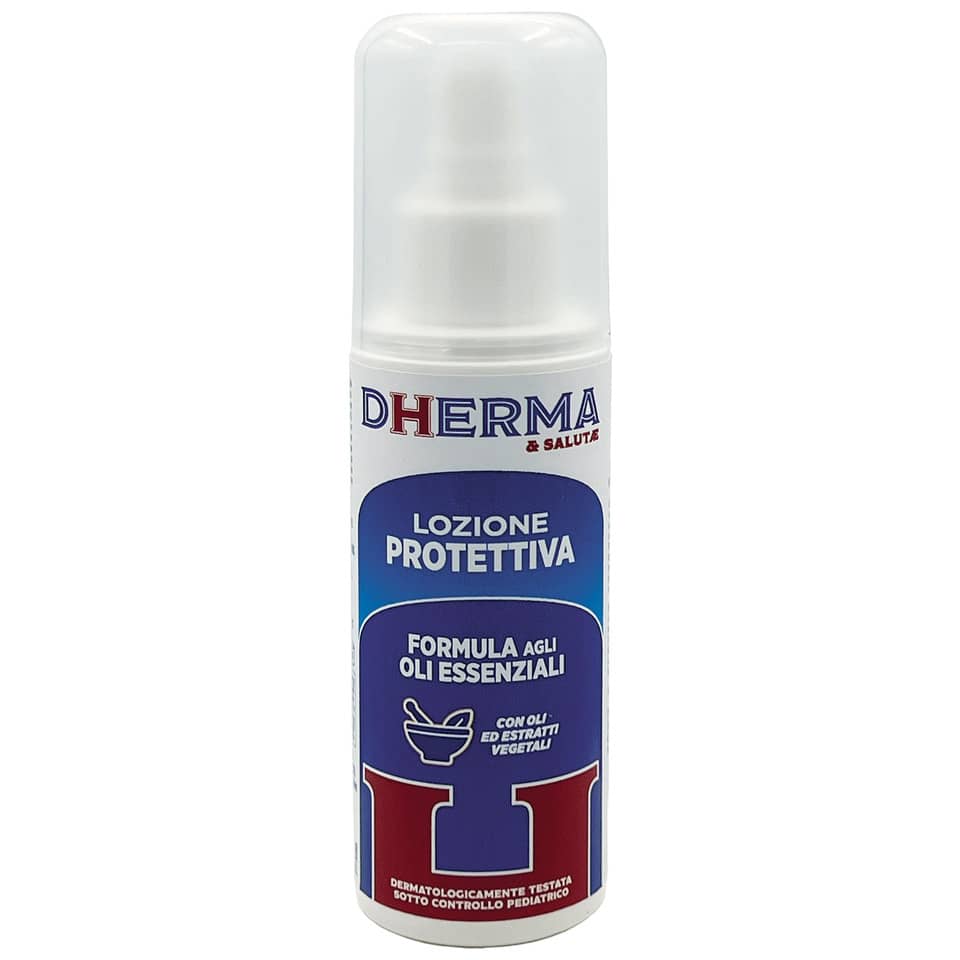 Lozione protettiva Dherma & Salutae 75 ml a base di oli essenziali - no gas