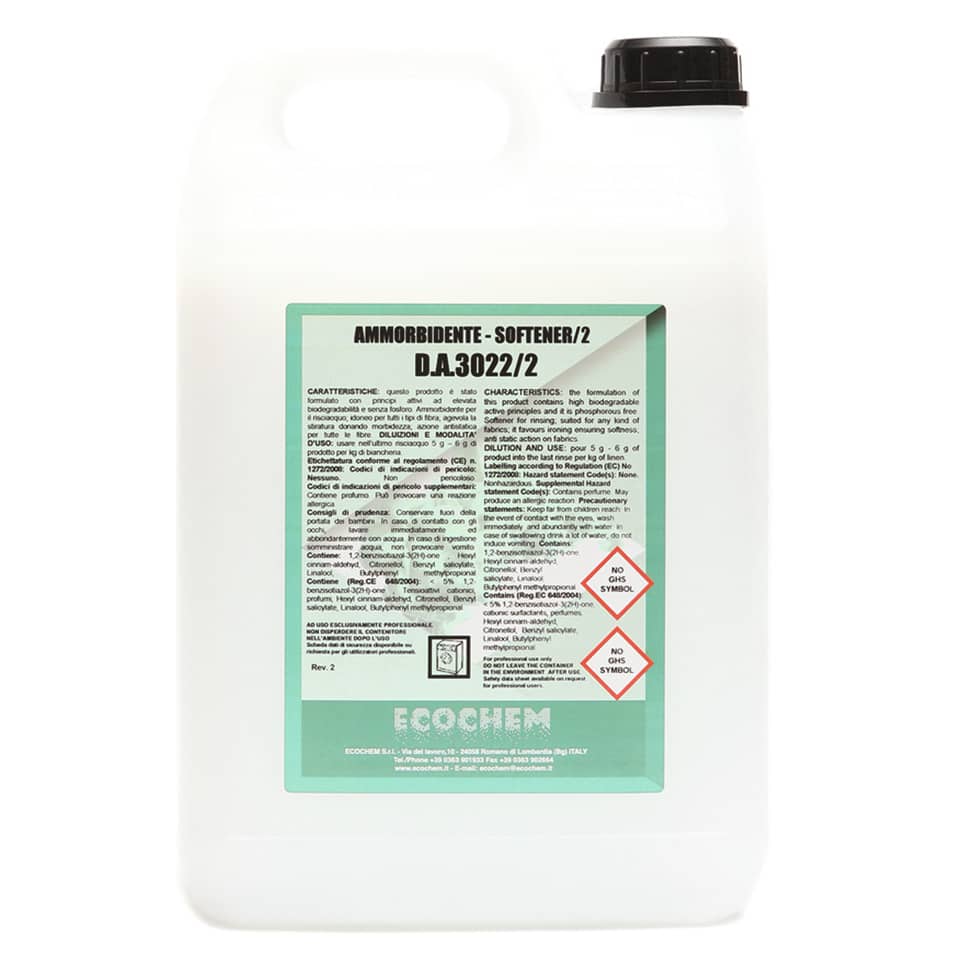 Ammorbidente concentrato D.A.3022/2 Ecochem 5 L