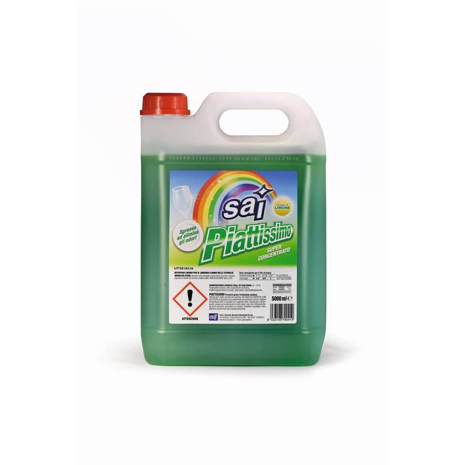 Detergente liquido per stoviglie SAI Piattissimo