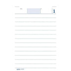 Set 10 Blocchi Comande a Righe 10x17 cm - 25x2 Copie Autoricalcanti - Mod. 26187R000