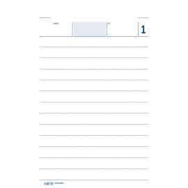 Set 10 Blocchi Comande a Righe 10x17 cm - 25x2 Copie Autoricalcanti - Mod. 26187R000