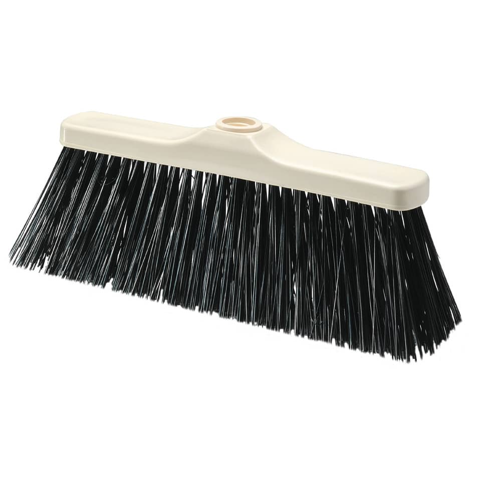 Scopa industriale in plastica Pippo 33x12,5 cm filetto italiano