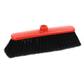 Scopa con setole in pet piumate Pippo Snella filetto italiano - 29x11 cm