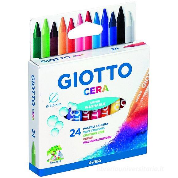 Pastelli a cera Giotto –  astuccio appendibile