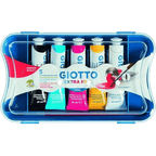 Astuccio Giotto Colori a Tempera – 5 tubetti assortiti da 21 ml