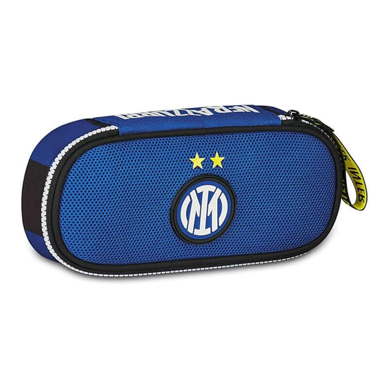 Astuccio Bustina Inter FC Round Plus Ufficiale Seven - Organizzato - 23x10x5,5 cm