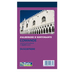 Blocco Comande Ristorante e Albergo 10x16,8 cm - 25x2 Copie Autoricalcanti - Data Ufficio