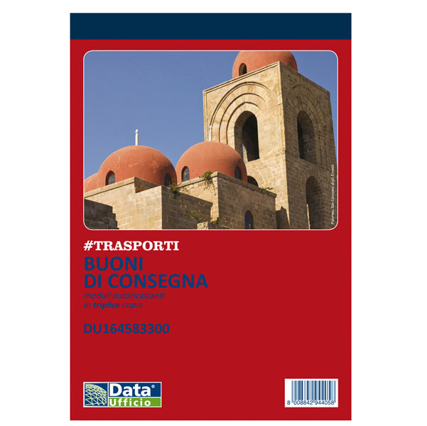 Blocco Bolle di Consegna A5 - 33x3 Copie in Carta Chimica Autoricalcante (Triplice Copia)