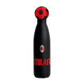 Borraccia AC Milan Ufficiale in Acciaio con Tappo a Pallone - 500ml