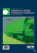 Blocco Rapporto Intervento Lavoro a Domicilio A5 - 50x2 Copie in Carta Chimica