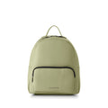 Mini Zainetto Donna in Ecopelle Soft Touch - Colori Salvia e Beige