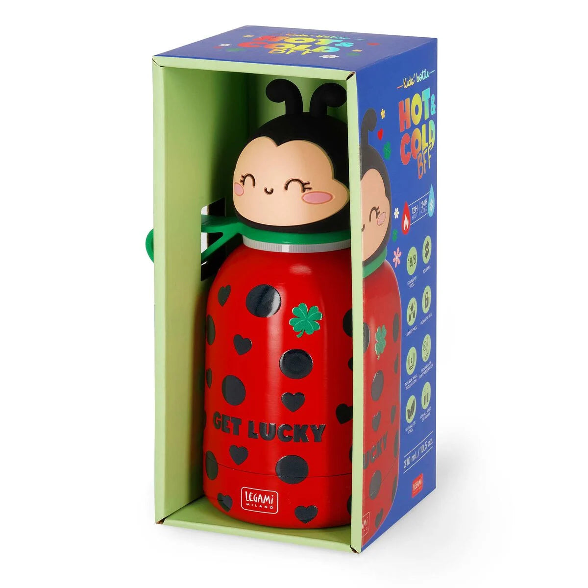 Bottiglia Termica per Bambini Ladybug – Hot&Cold BFF – Legami