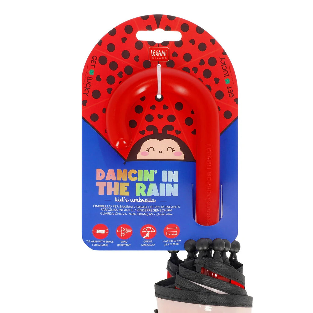 Ombrello per Bambini Ladybug – Dancin' in the Rain – Legami