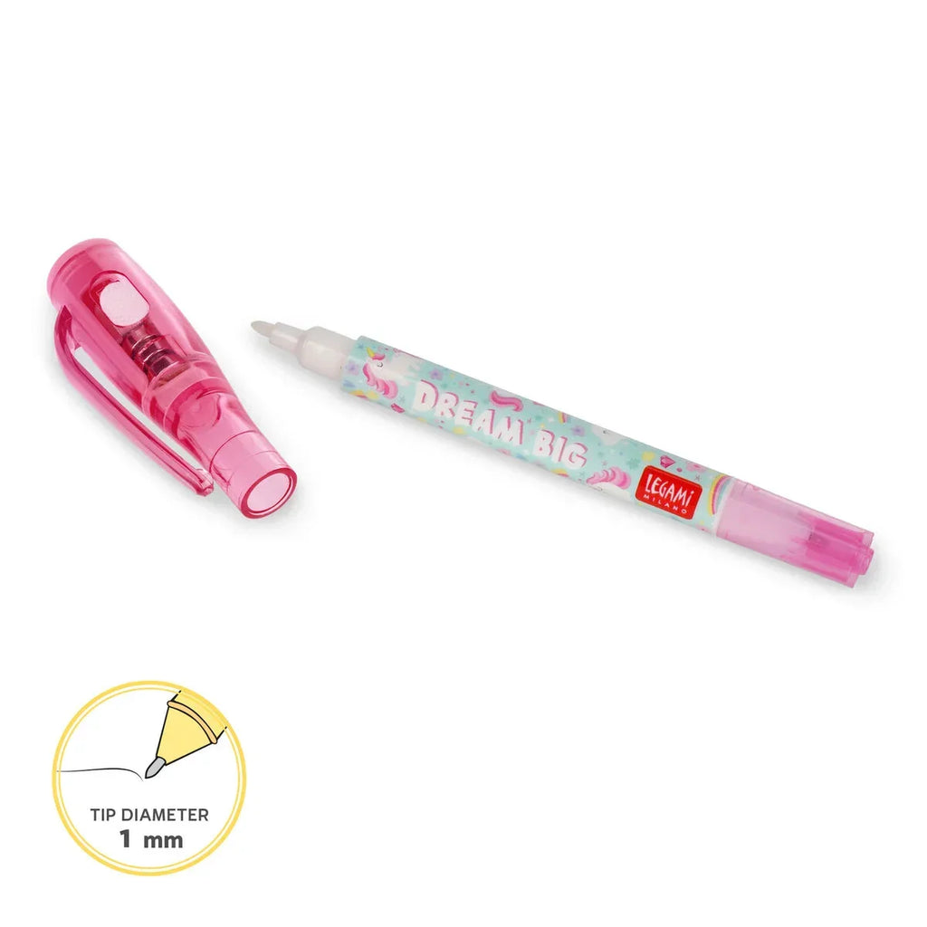 Penna Legami Unicorn – Inchiostro Invisibile e Blu – Magic Pen - Office Line