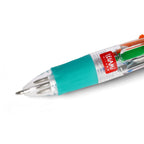 Mini Penna a Sfera 4 Colori Legami – Dino – Mini Magic Rainbow - Office Line