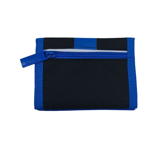 Portafoglio Inter Ufficiale con Chiusura a Strap (Velcro) - Modello NeroAzzurro
