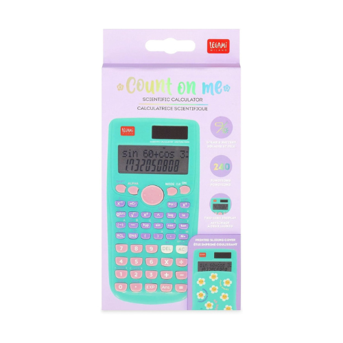 Calcolatrice Scientifica Count on Me - Daisy | Legami