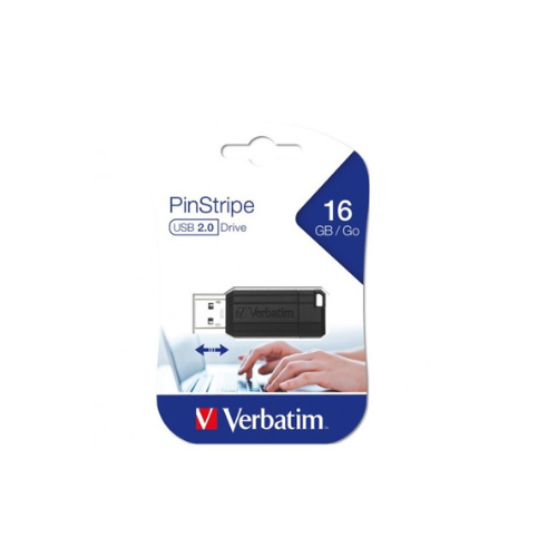 Verbatim USB Store 'N' Go 16GB – Chiavetta USB 2.0 con Meccanismo a Scomparsa – Nero