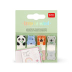 Segnapagina Adesivi Scrivibili Legami Cute Animals – Keep in Mind - Office Line