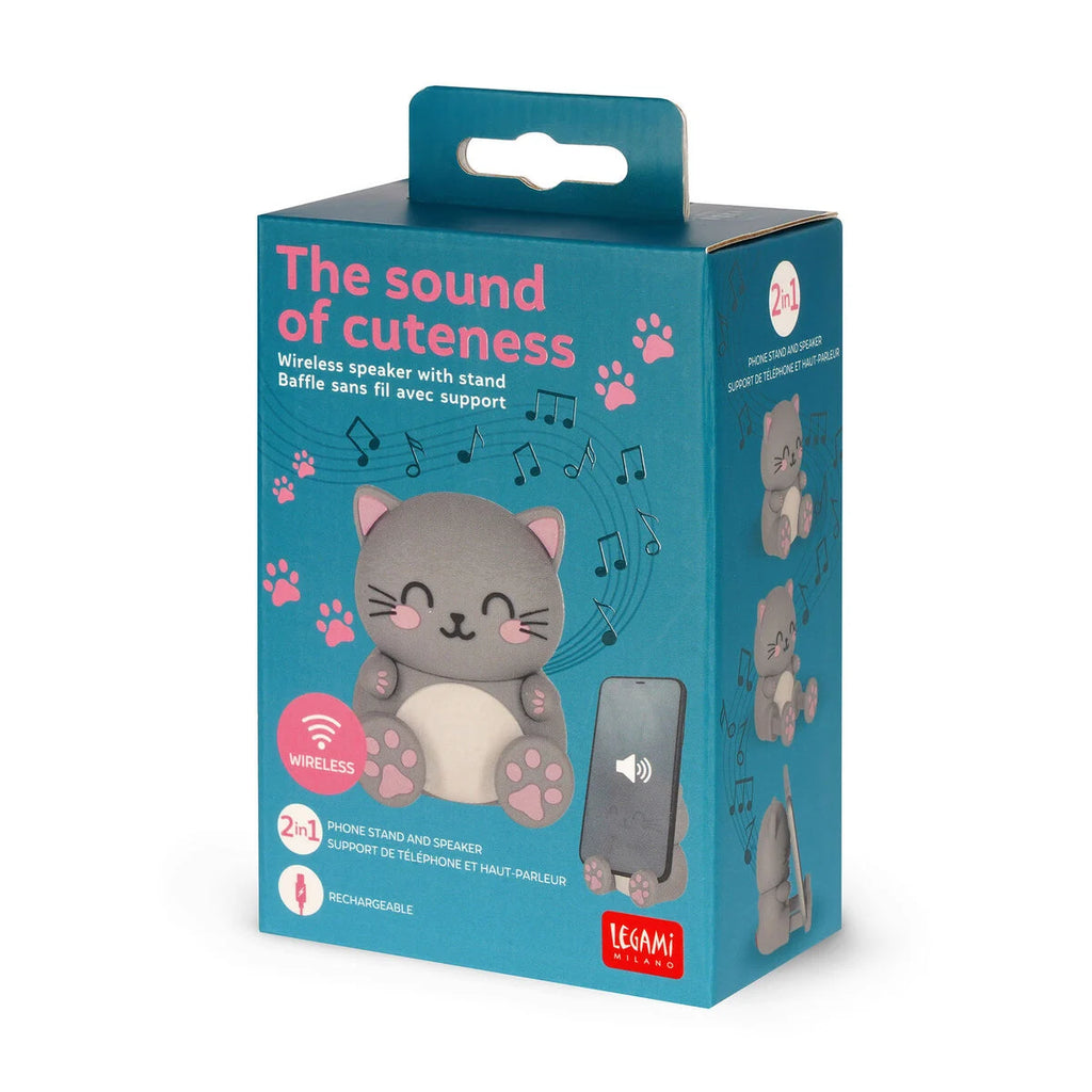 Speaker Wireless Legami Kitty – The Sound of Cuteness con Supporto - Office Line