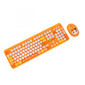 Set Tastiera e Mouse Orange Cat - Layout Full Size e Precisione Ottica