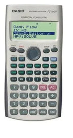 Calcolatrice Finanziaria Casio FC - 100V per economia e finanza - Office Line