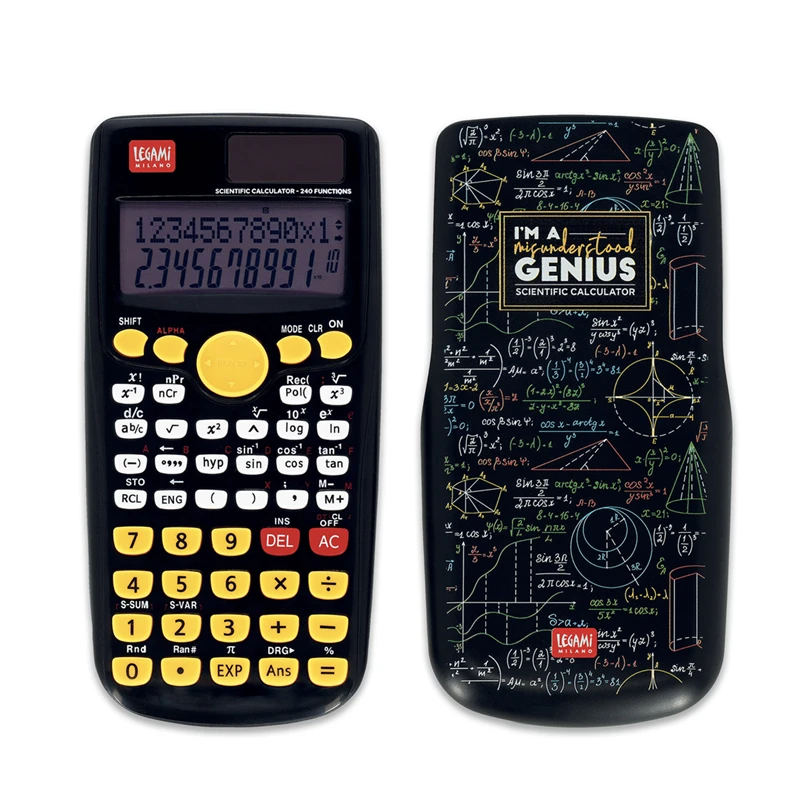 Calcolatrice Scientifica Count on Me - Genius | Legami