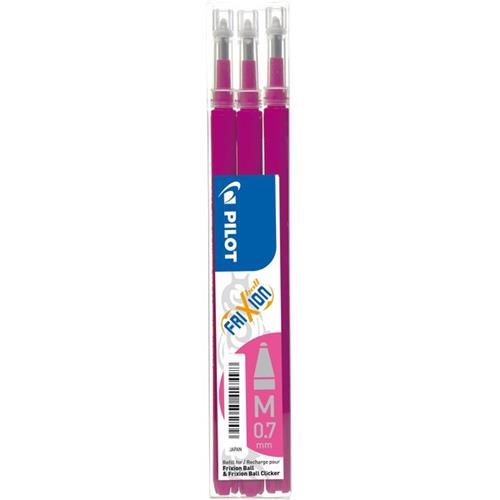 Set 3 Refill Penna Gel Pilot Frixion Ball – 0,7 mm – Vari Colori