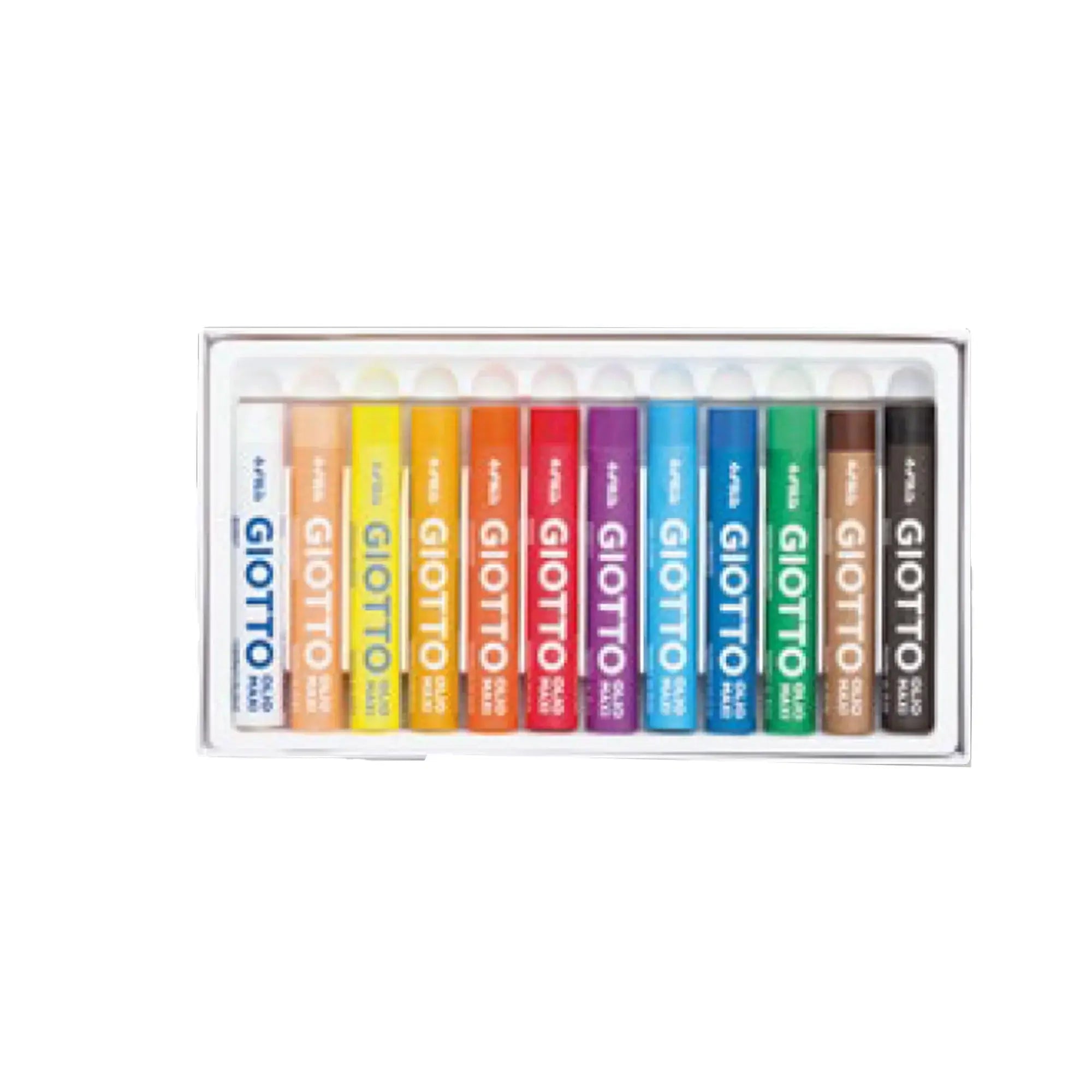 Pastelli a olio Giotto – 12 colori – astuccio appendibile