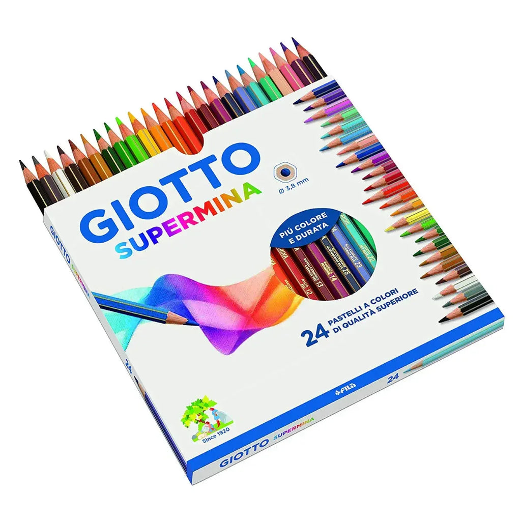 Pastelli Giotto Supermina 24 colori - Office Line