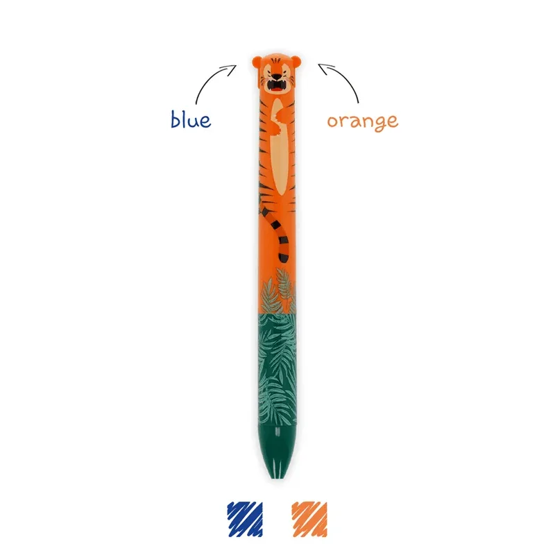 Penna a Due Colori Legami Click & Clack Tiger – Doppio Inchiostro - Office Line