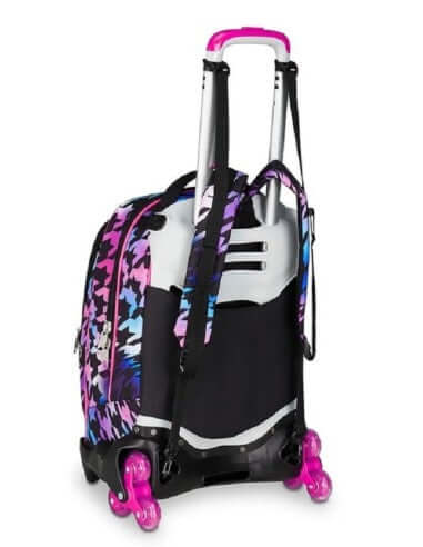 Seven Zaino Trolley 3 Ruote Glow Love 34 LT con Cross-Over System
